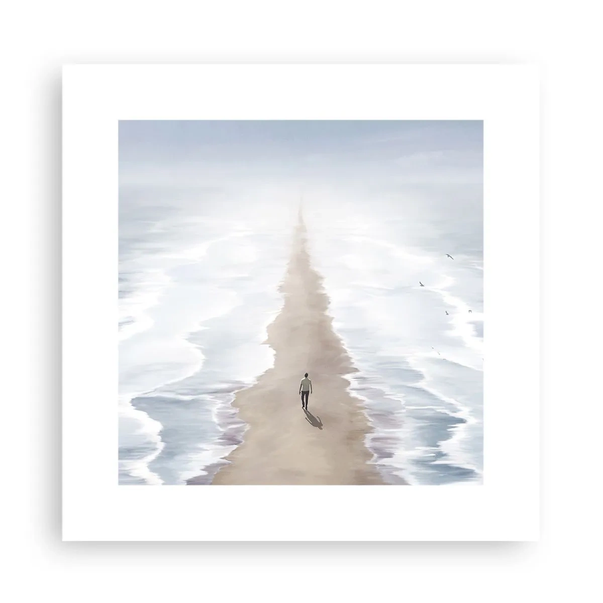 Affiche - Poster - Un brillant avenir - 30x30 cm