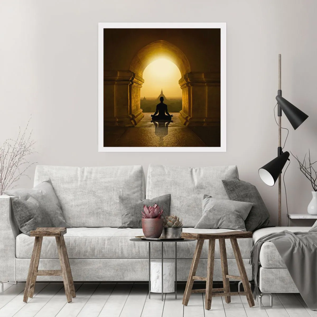 Affiche - Poster - Pleine harmonie - 30x30 cm