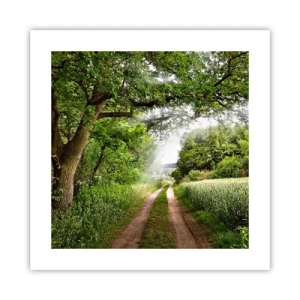 Affiche - Poster - Et in Arcadia ego - 40x40 cm