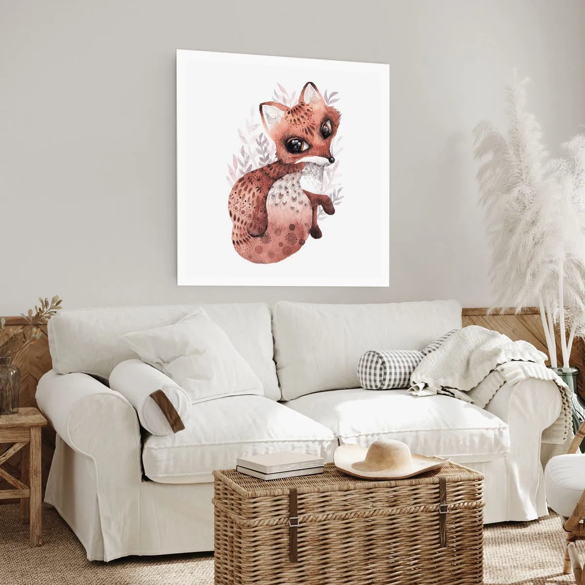 Affiche - Poster - Seulement à aimer - 60x60 cm