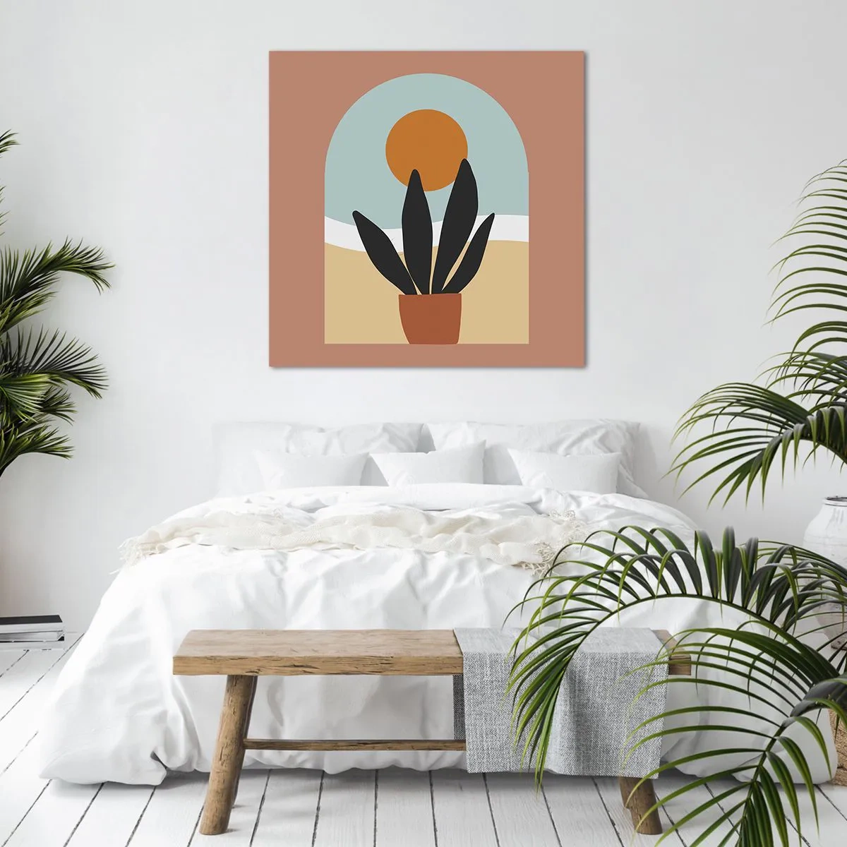 Impression sur toile - Image sur toile - Petits bonheurs - 70x70 cm