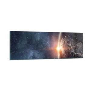 Impression sur verre - Image sur verre - Dans une nouvelle perspective - 90x30 cm
