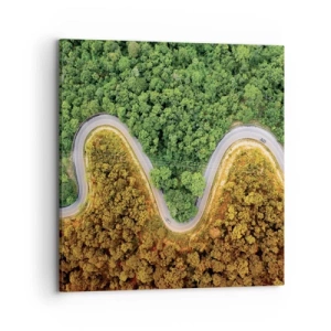 Impression sur toile - Image sur toile - Frontieres et differences - 70x70 cm