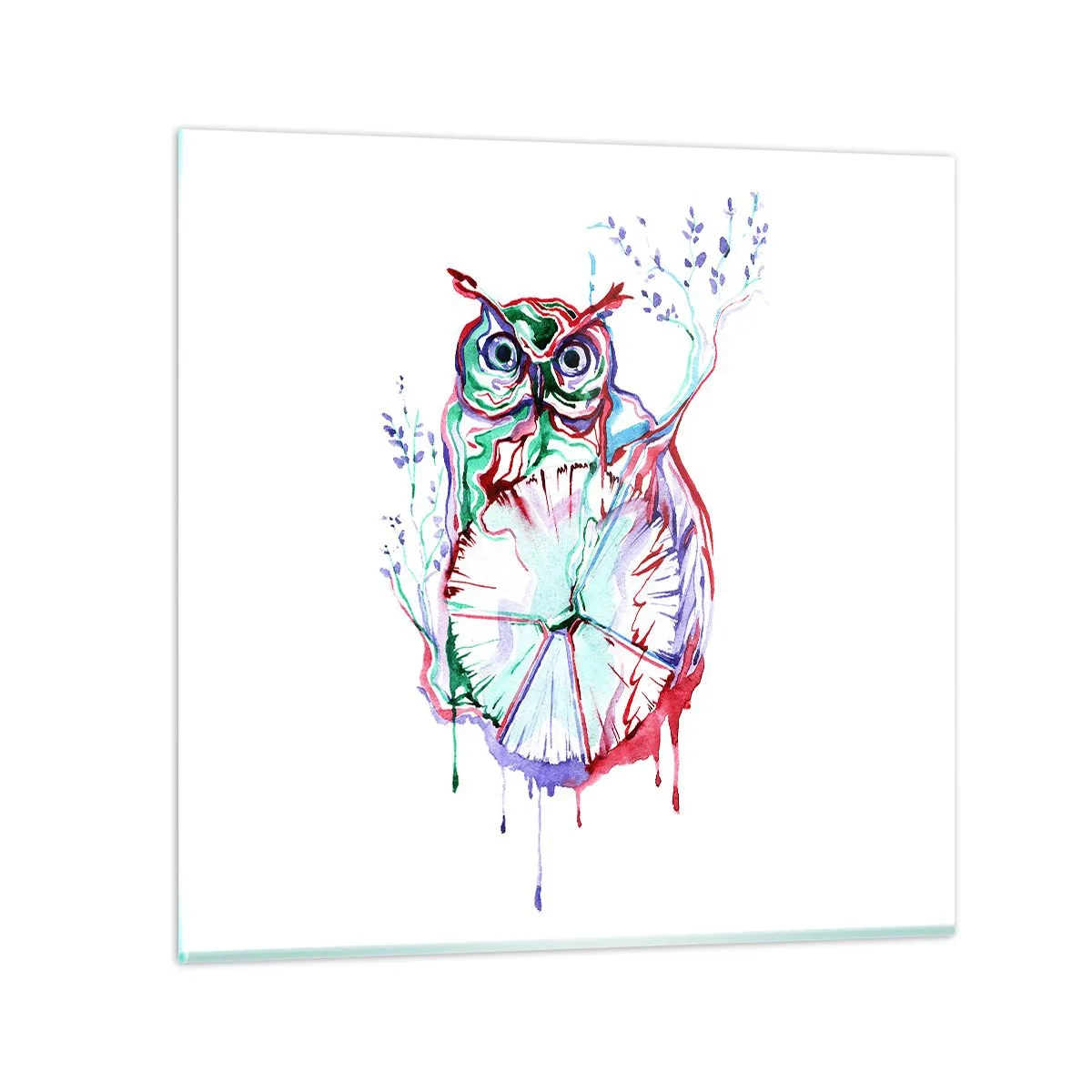 Impression sur verre - Image sur verre - Sage par nature - 70x70 cm