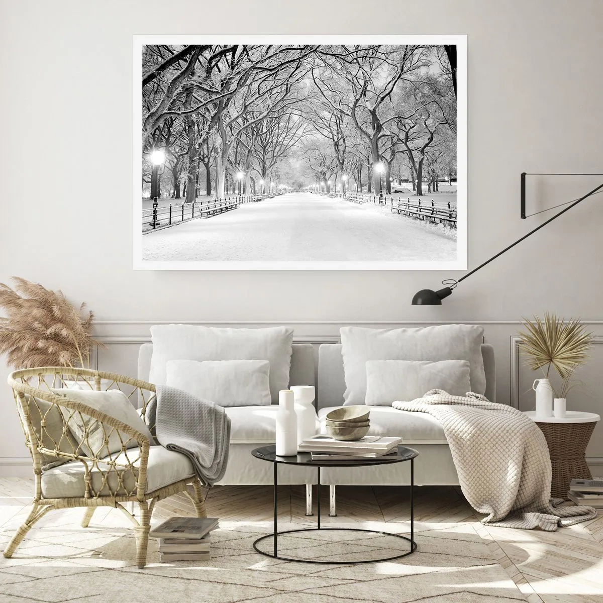 Affiche - Poster - Les quatres saisons – l’hiver - 50x40 cm