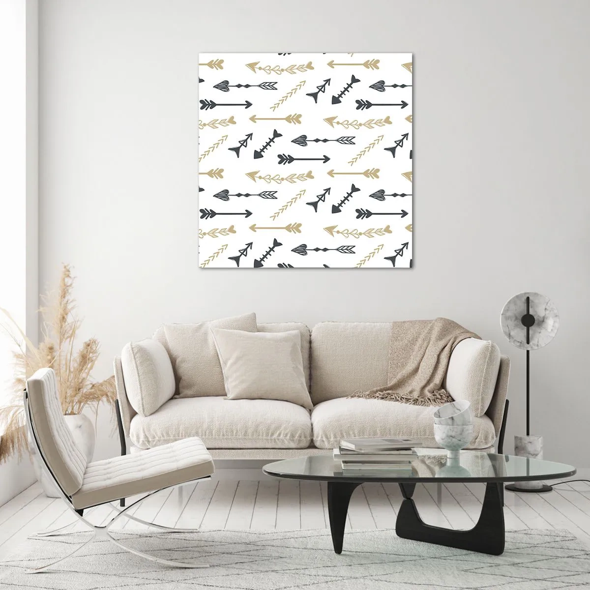 Impression sur verre - Image sur verre - Le rêve de l'archer - 70x70 cm