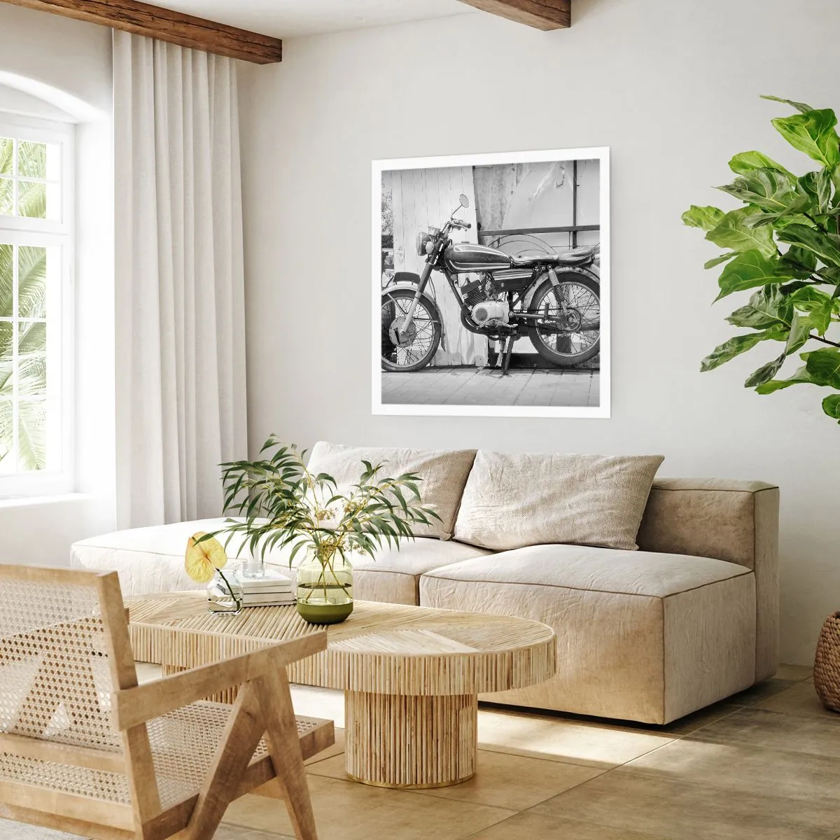 Affiche - Poster - Classique au dessus de tout - 50x50 cm