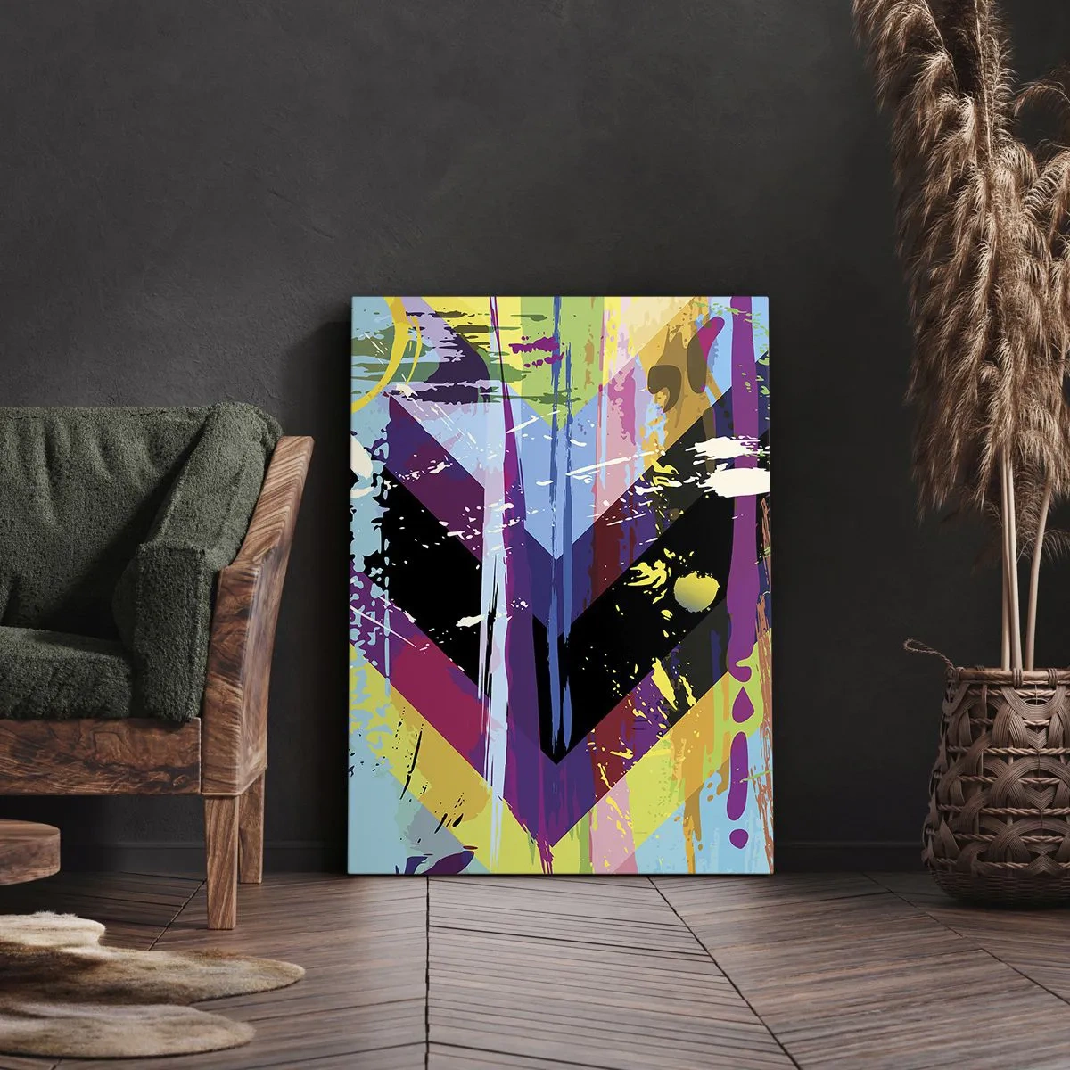 Impression sur toile - Image sur toile - De haut en bas - 65x120 cm