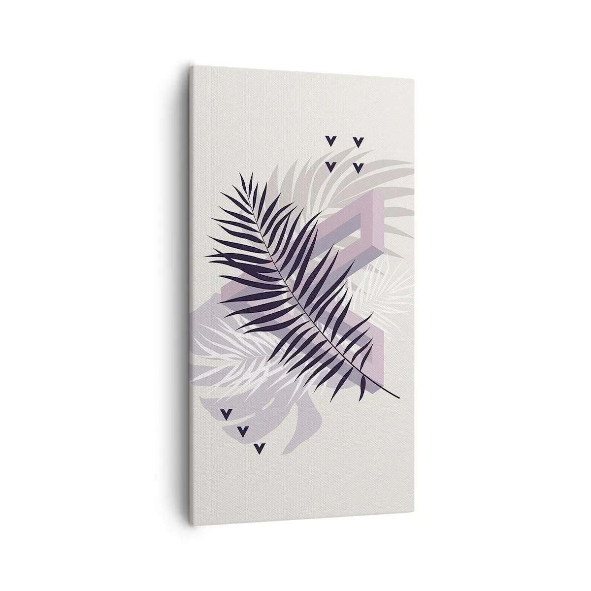 Impression sur toile - Image sur toile - L'ombre de l'obscurité - 55x100 cm