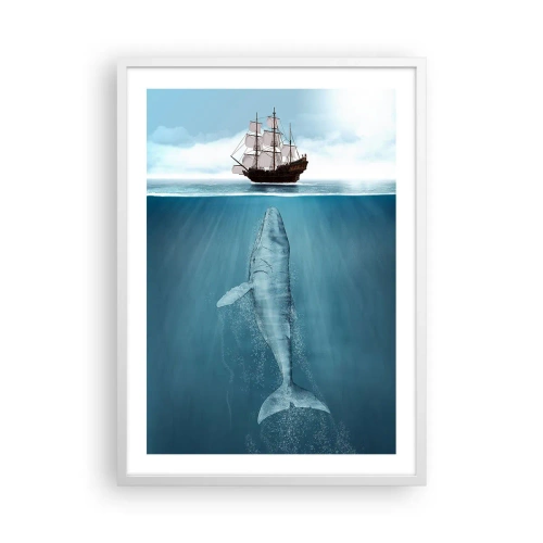 Affiche dans un cadre blanc - Poster - Il vaut mieux ne pas savoir - 50x70 cm