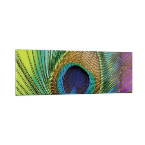 Impression sur verre - Image sur verre - Les yeux dans les yeux - 90x30 cm