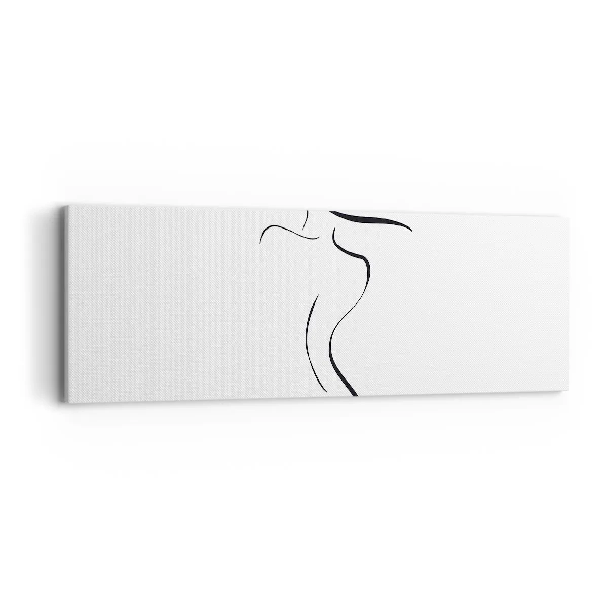Impression sur toile - Image sur toile - Insaisissable comme une vague - 90x30 cm
