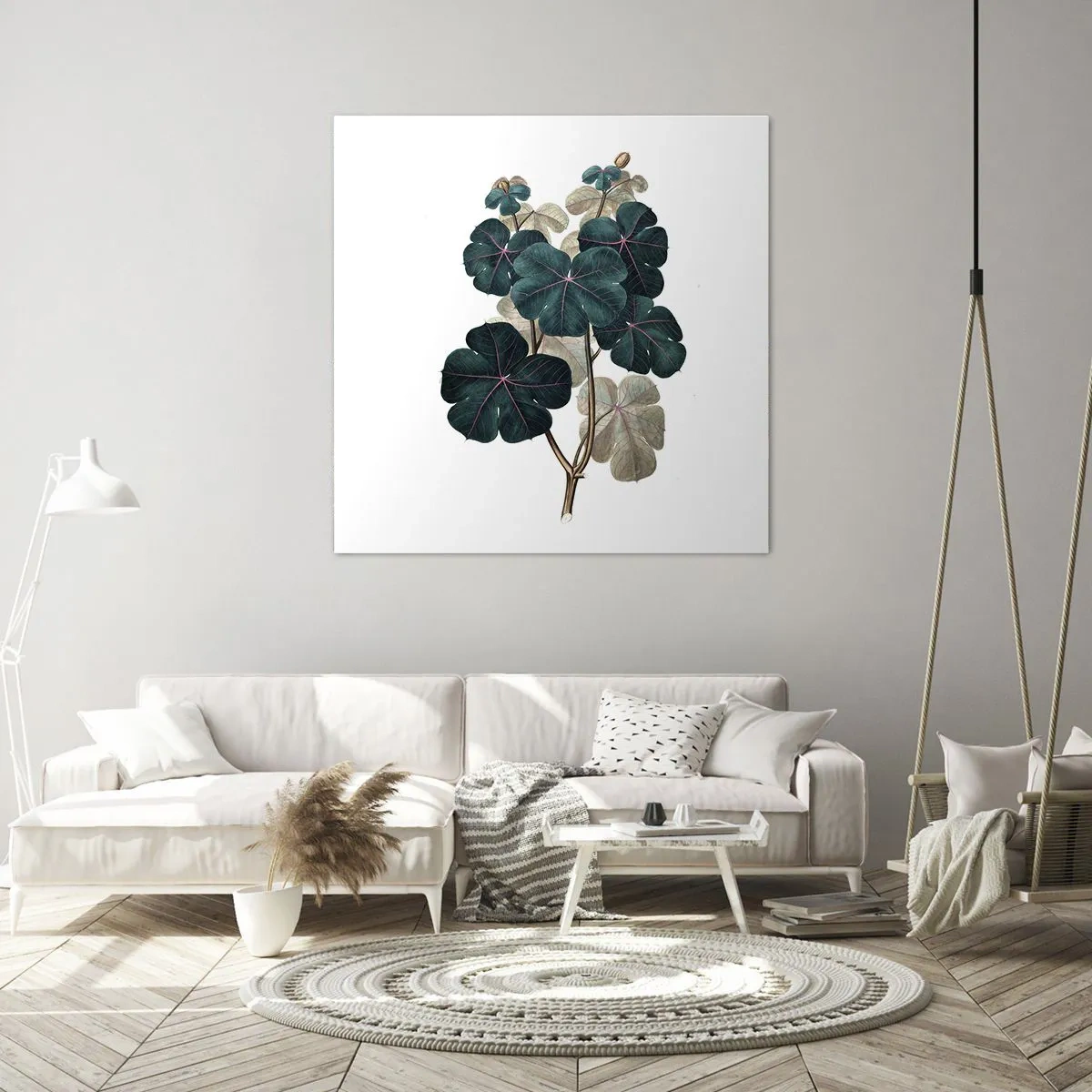 Impression sur toile - Image sur toile - De l'ancien herbier - 50x50 cm