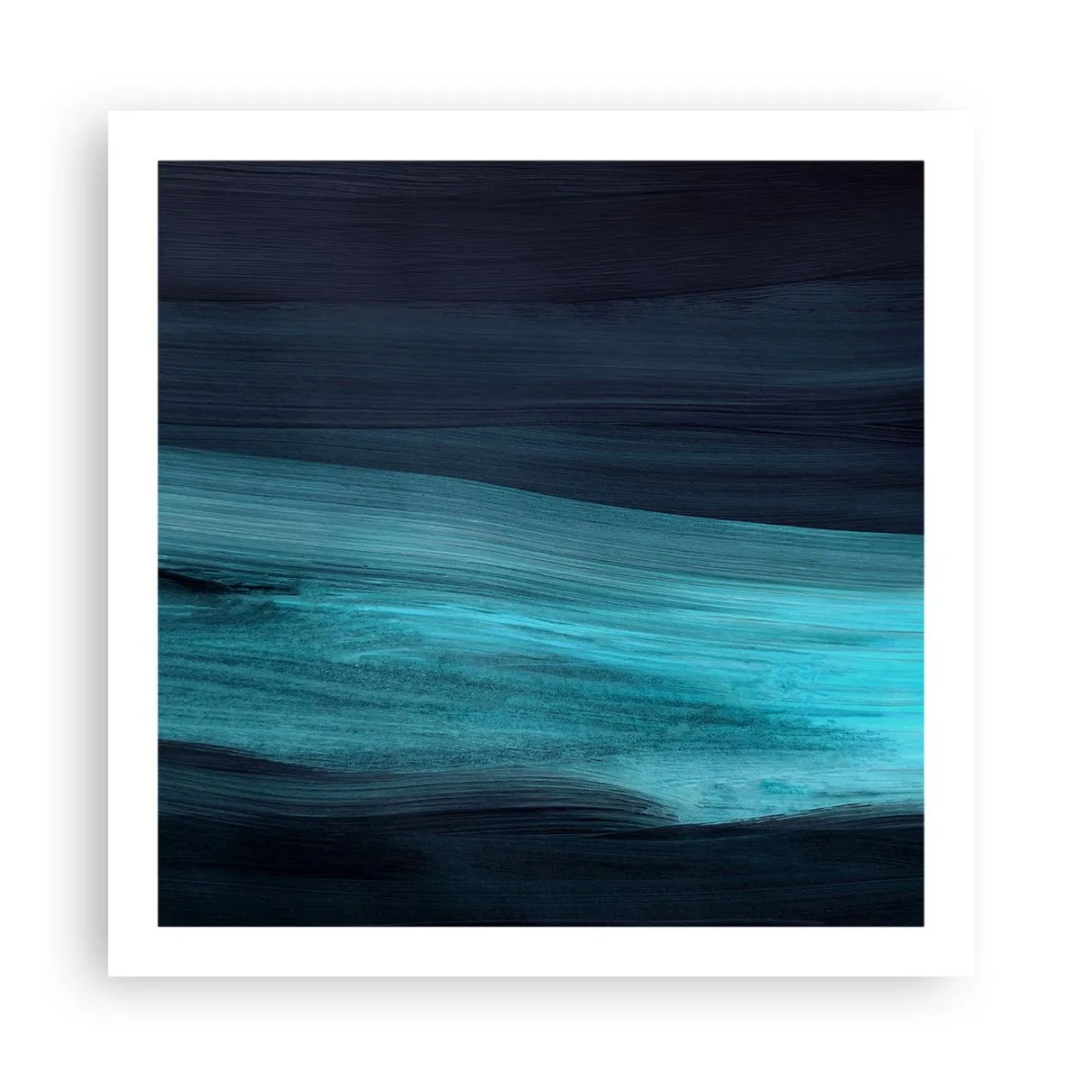 Affiche - Poster - Suivez le courant - 60x60 cm