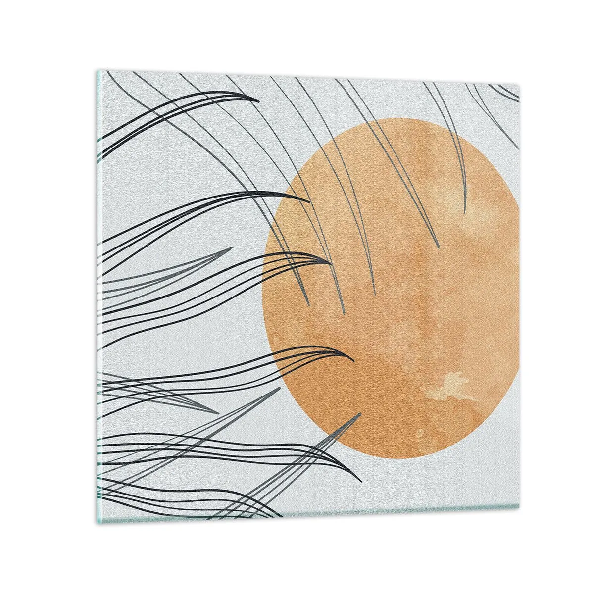 Impression sur verre - Image sur verre - Toujours vers le soleil - 40x40 cm