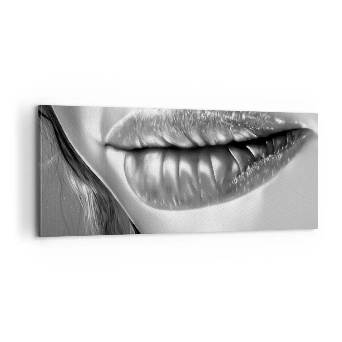 Impression sur toile - Image sur toile - Je sais à quoi tu penses… - 100x40 cm