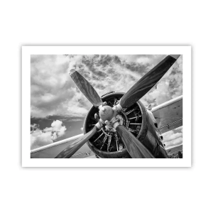 Affiche - Poster - Dompteur de ciel - 70x50 cm