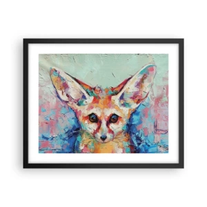 Affiche dans un cadre noir - Poster - Etes-vous prêts pour moi? - 50x40 cm