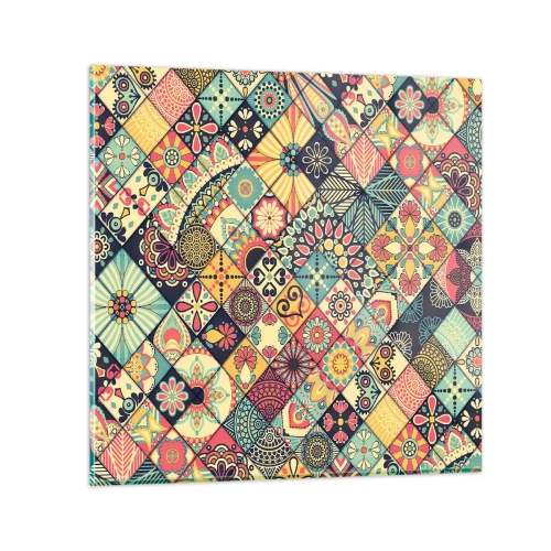 Impression sur verre - Image sur verre - Ambiance marocaine - 40x40 cm