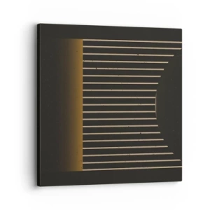 Impression sur toile - Image sur toile - Explorez les ténèbres - 30x30 cm