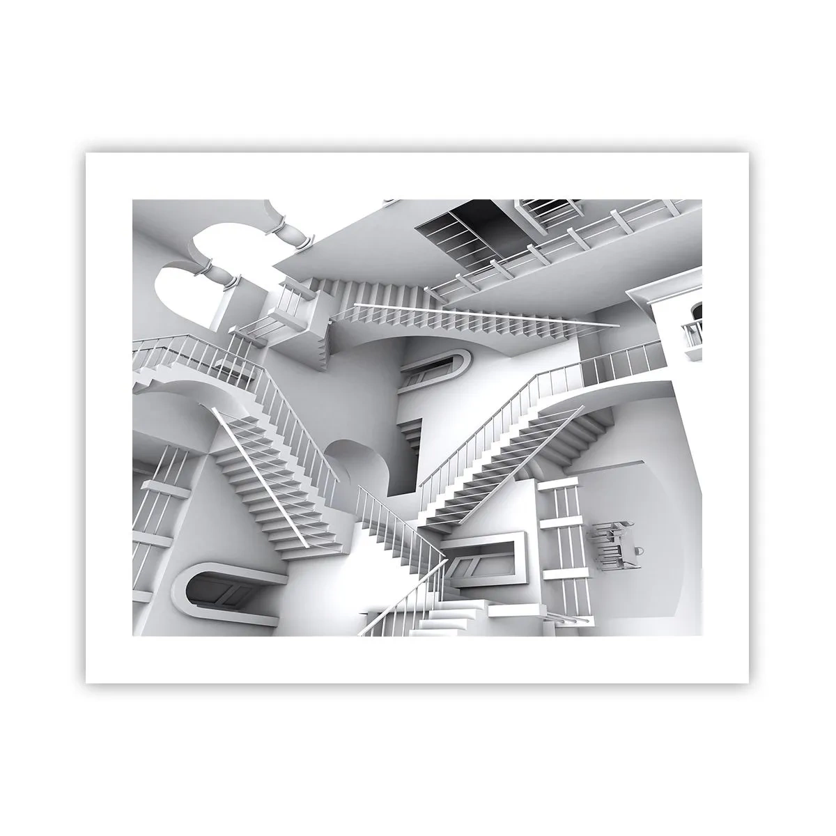 Affiche - Poster - Paradoxes spatiaux - 50x40 cm