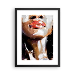 Affiche dans un cadre noir - Poster - Fierté sans préjugés - 30x40 cm