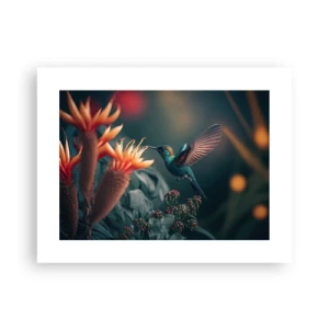 Affiche - Poster - une vie vraiment colorée - 40x30 cm