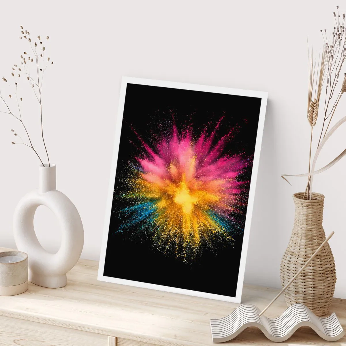 Affiche - Poster - Origine des couleurs - 40x50 cm