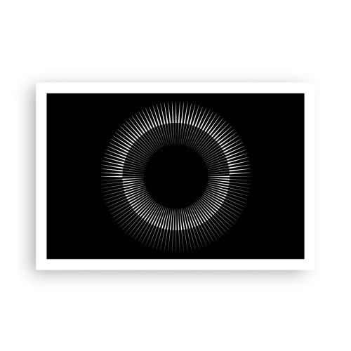 Affiche - Poster - Soleil noir - 91x61 cm