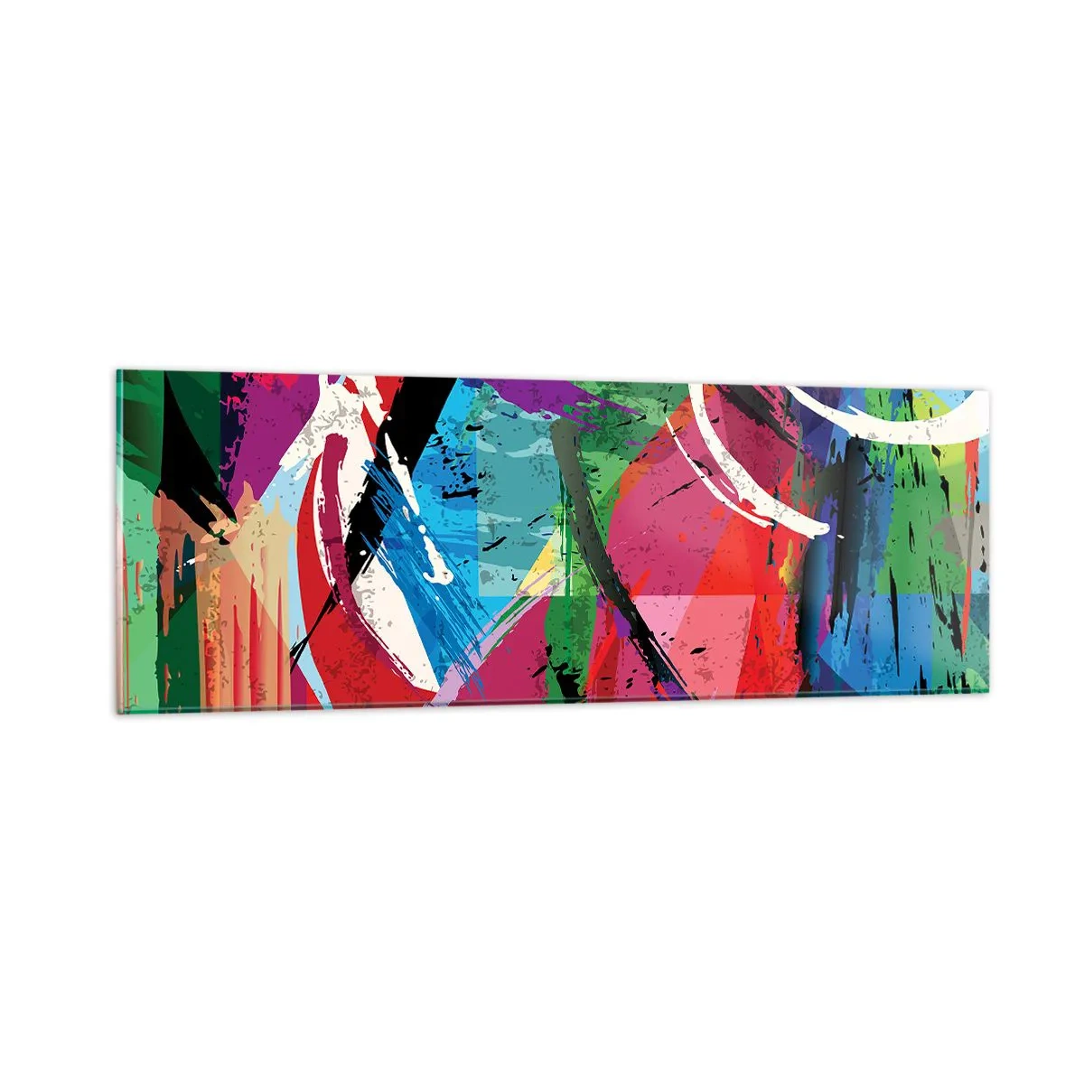 Impression sur verre - Image sur verre - Rapide, vif et bondissant - 90x30 cm