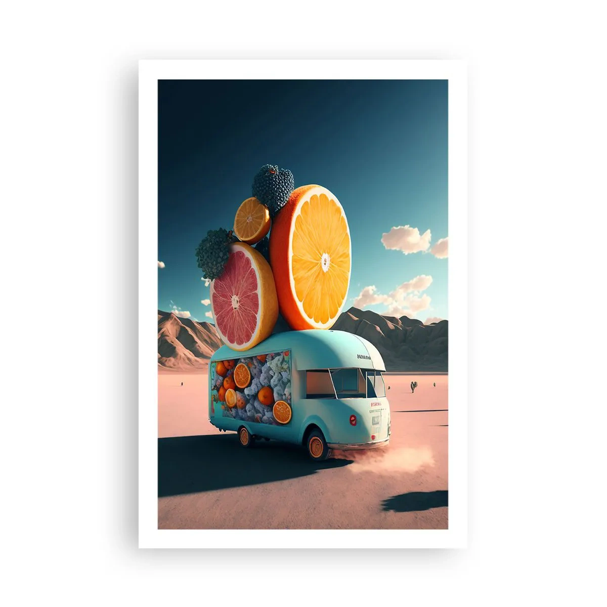 Affiche - Poster - Le goût des vacances - 61x91 cm