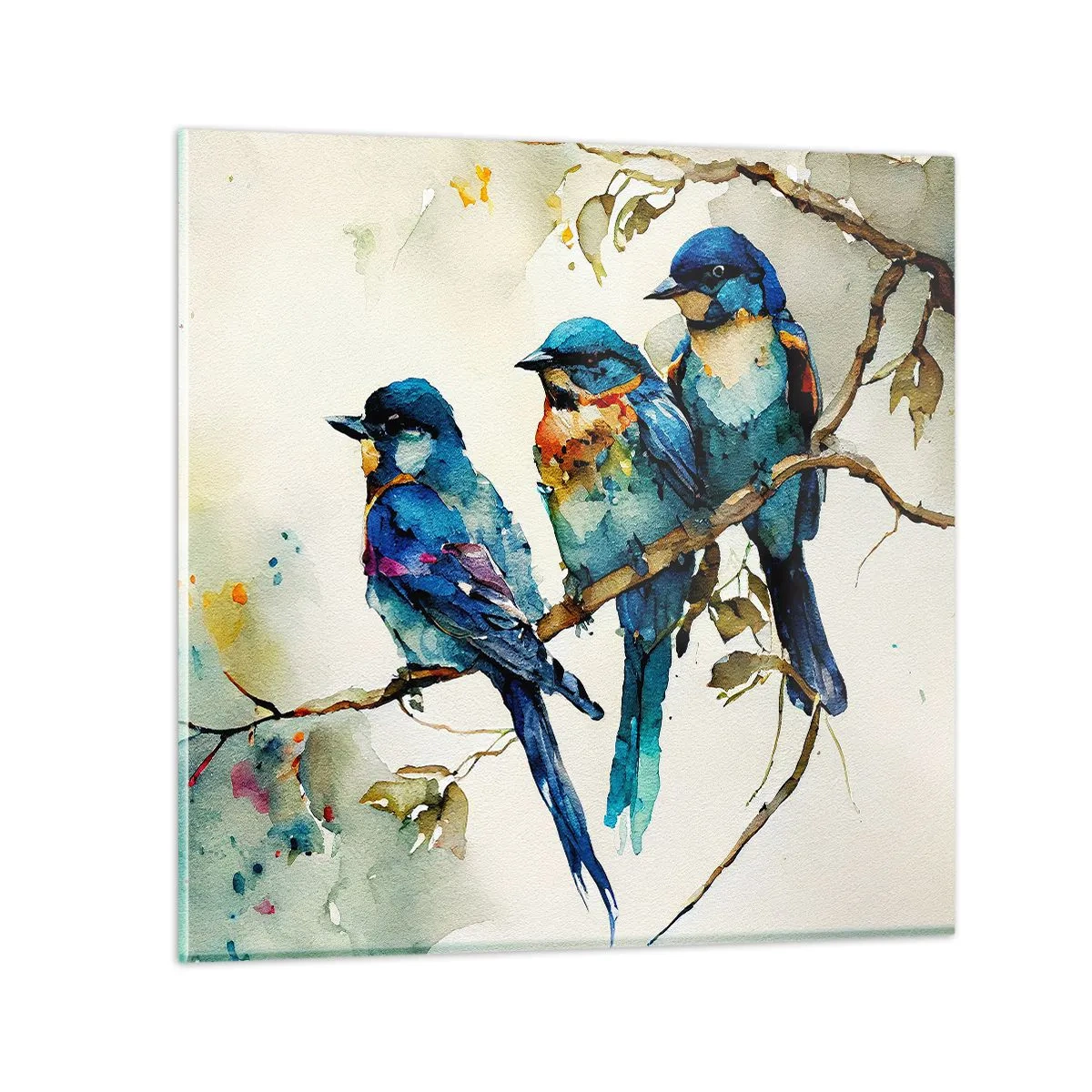 Impression sur verre - Image sur verre - A-t-il été offensé ? - 60x60 cm