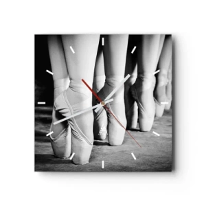 Horloge murale - Pendule murale - Ensemble, simple - 40x40 cm