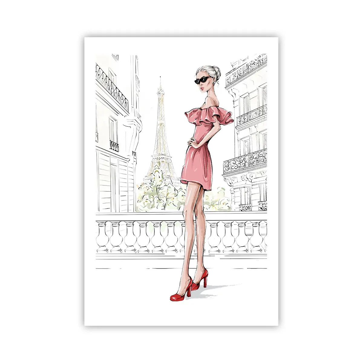 Affiche - Poster - Art de la mode - 61x91 cm