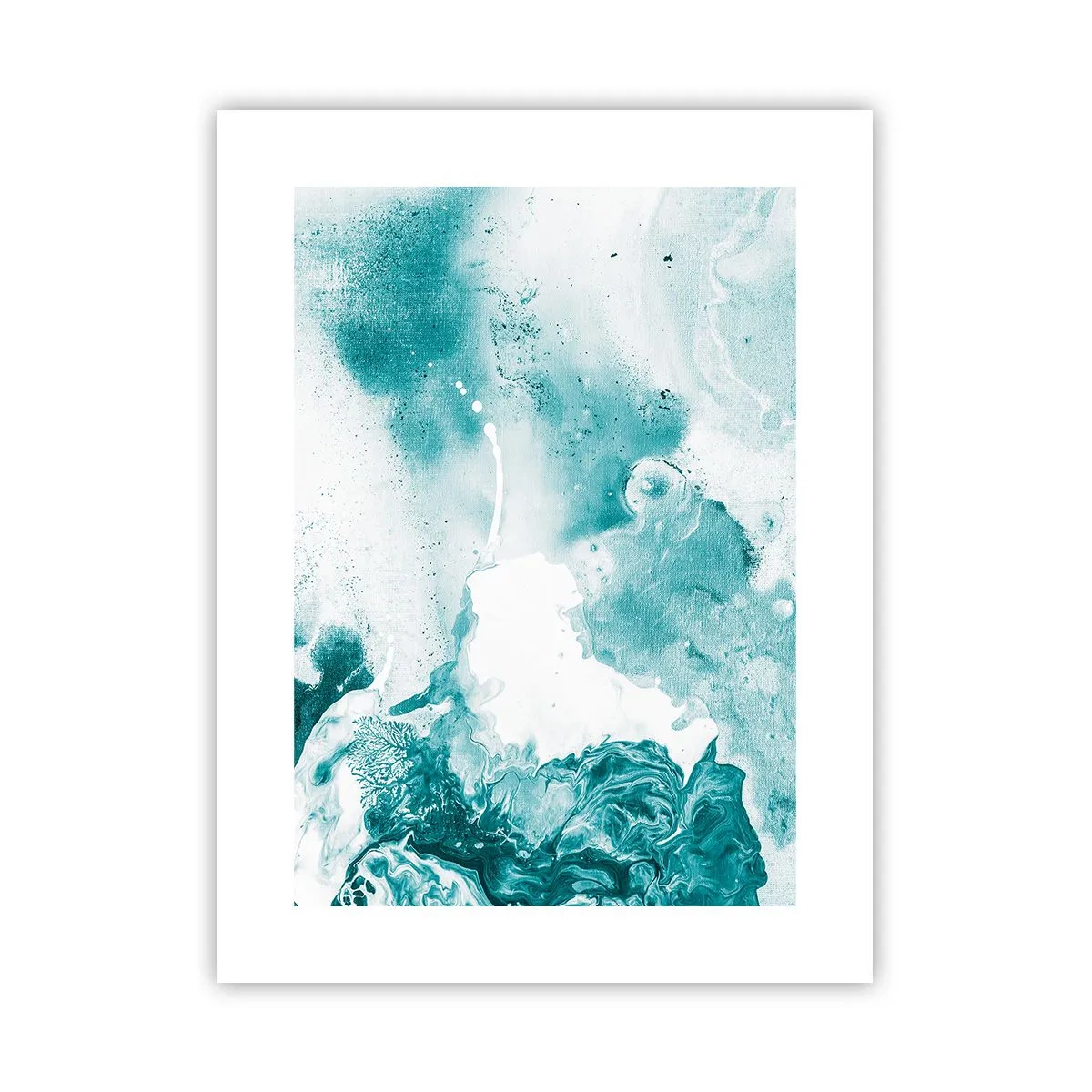 Affiche - Poster - Marécage bleu - 30x40 cm