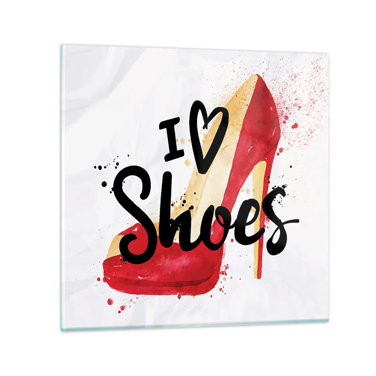 Impression sur verre - Image sur verre - L'amour a plusieurs noms - 70x70 cm