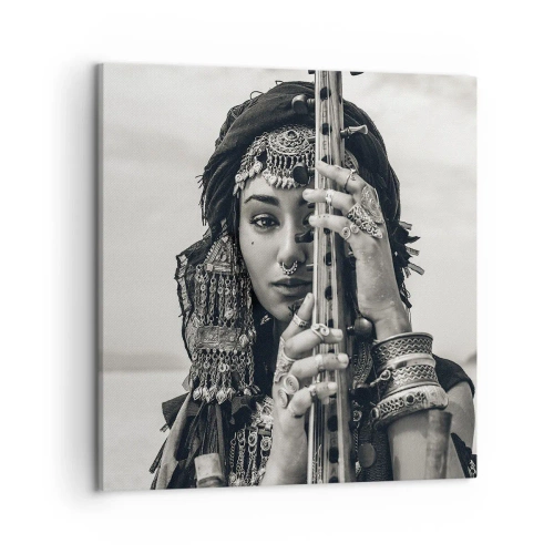 Impression sur toile - Image sur toile - Musique de l'Orient elle-même - 50x50 cm