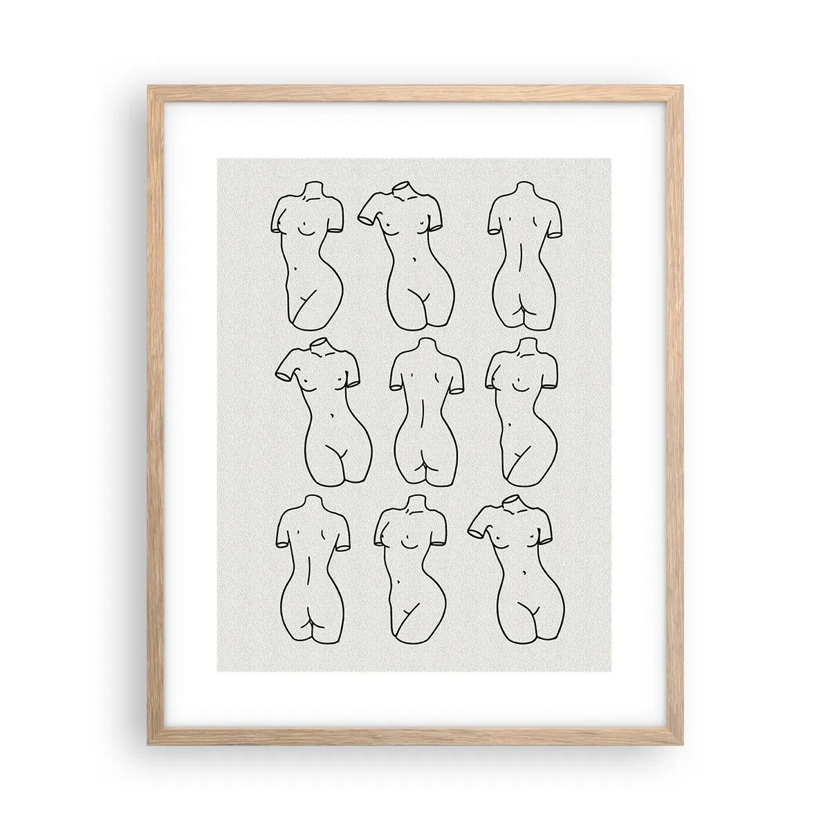 Affiche dans un chêne clair - Poster - Seulement Vénus - 40x50 cm