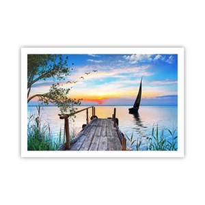 Affiche - Poster - Bonsoir! - 91x61 cm