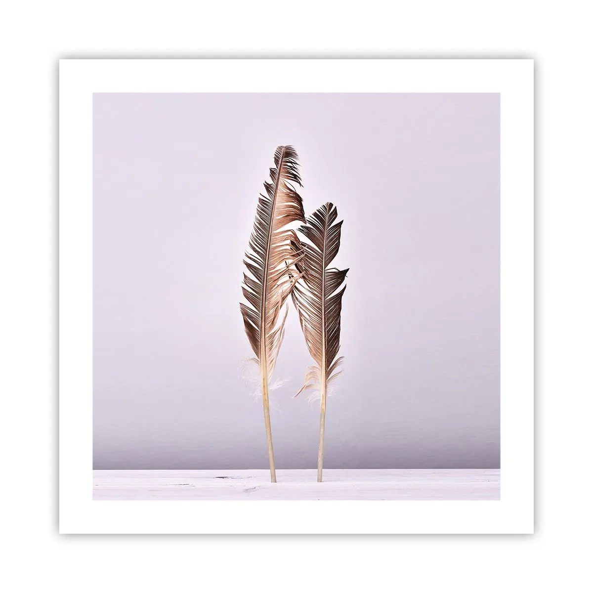 Affiche - Poster - Face au néant - 50x50 cm