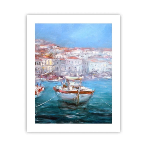 Affiche - Poster - Baie italienne - 40x50 cm