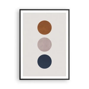 Affiche dans un cadre noir - Poster - Symbole d'excellence - 70x100 cm