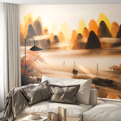Papier peint sur mesure Premium Sand - Plus loin que l'Extrême-Orient - Chine, Paysage, Asie