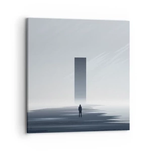 Impression sur toile - Image sur toile - Opportunité ou menace ? - 70x70 cm