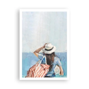 Affiche - Poster - Bienvenue à vos vacances - 70x100 cm