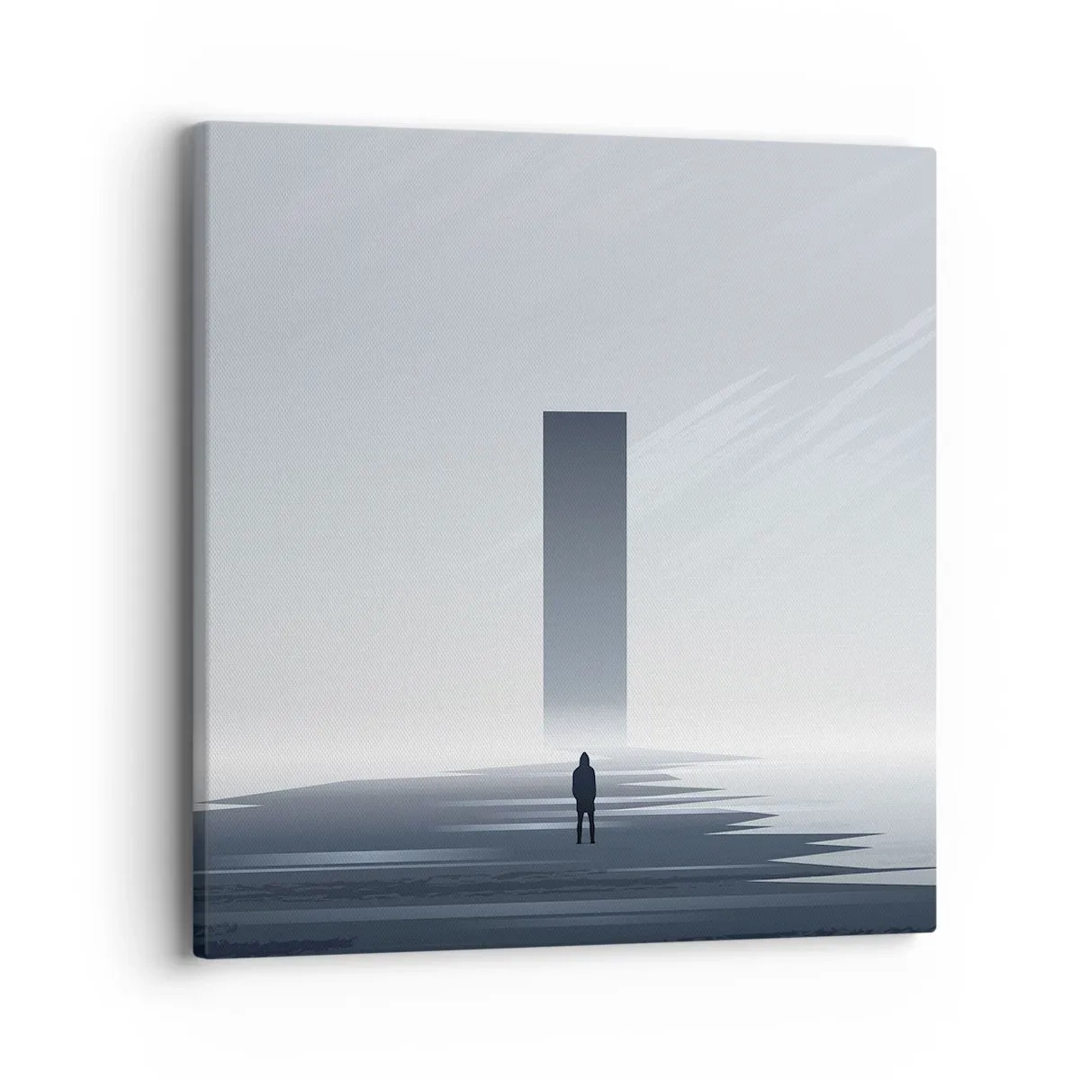 Impression sur toile - Image sur toile - Opportunité ou menace ? - 40x40 cm