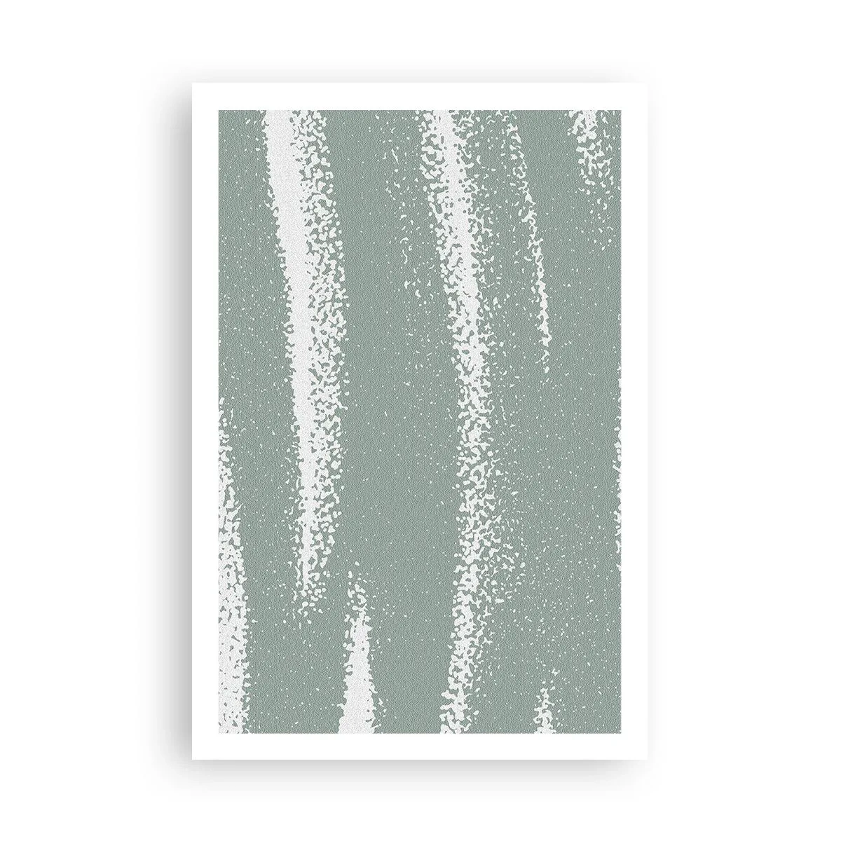 Affiche - Poster - Abstraction dans un climat hivernal - 61x91 cm