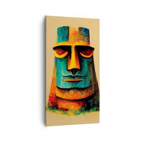 Impression sur toile - Image sur toile - Statuesque et sympathique - 55x100 cm