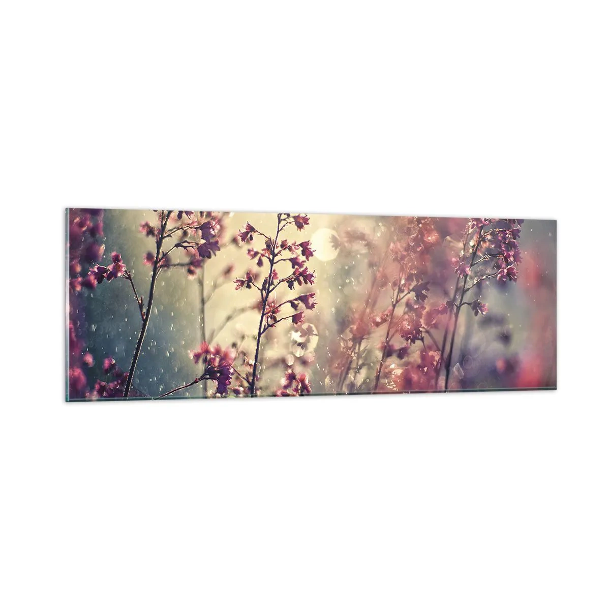 Impression sur verre - Image sur verre - Jardin secret - 90x30 cm