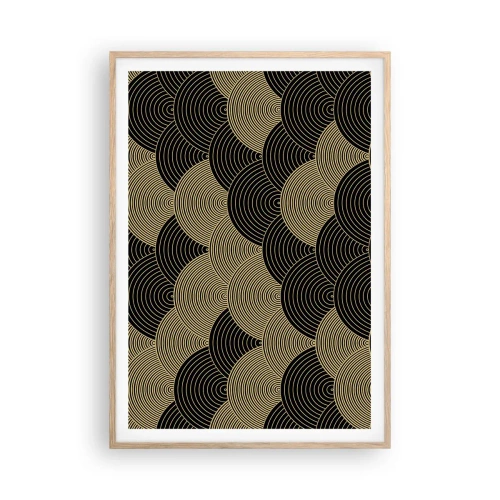 Affiche dans un chêne clair - Poster - Unité dans la multiplicité - 70x100 cm